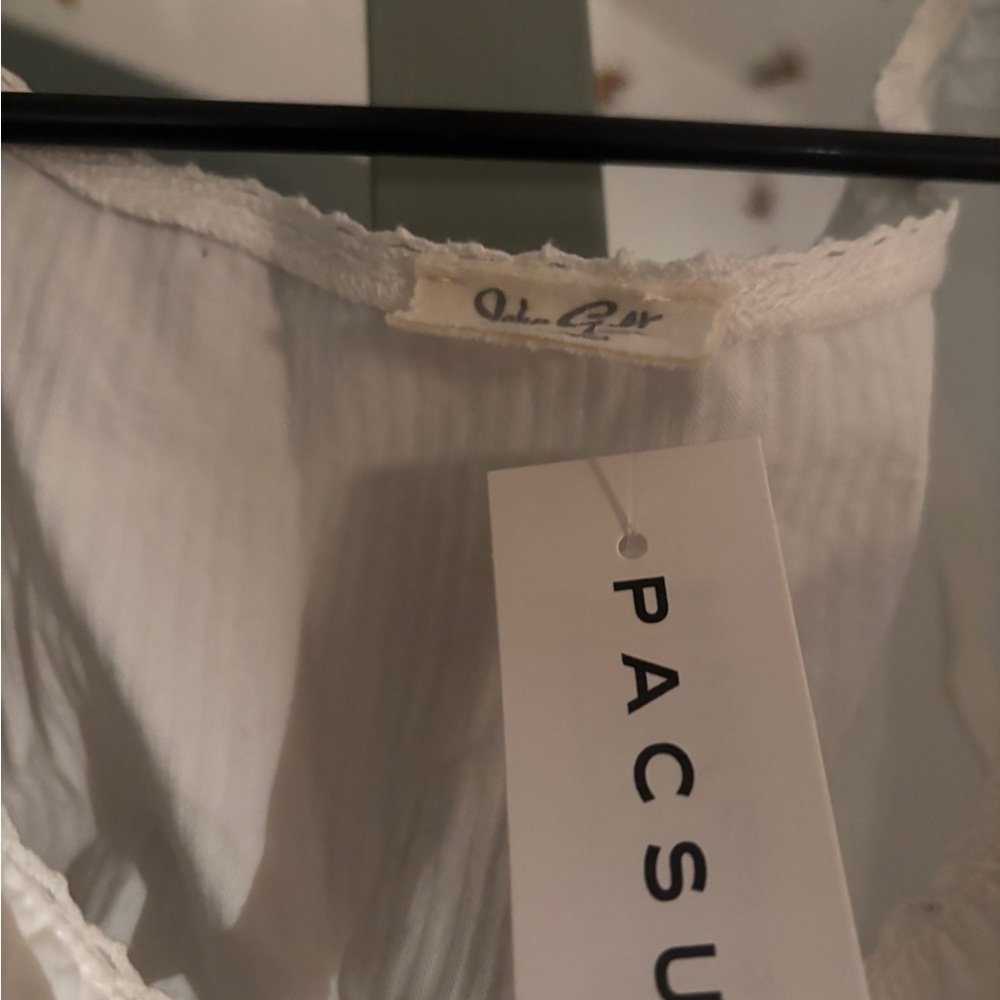 PacSun Cream Chemise